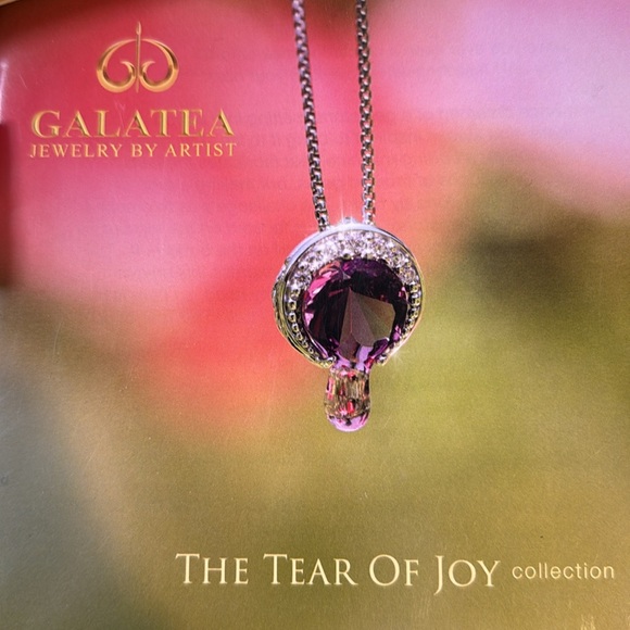 Galatea Gloria Rose Earrings New In Box - Picture 3 of 7